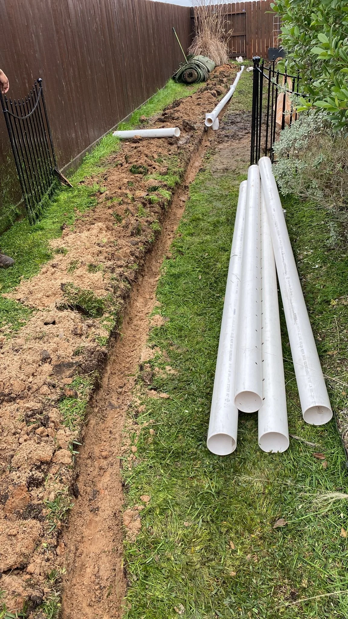 Drainage Pipe Installation